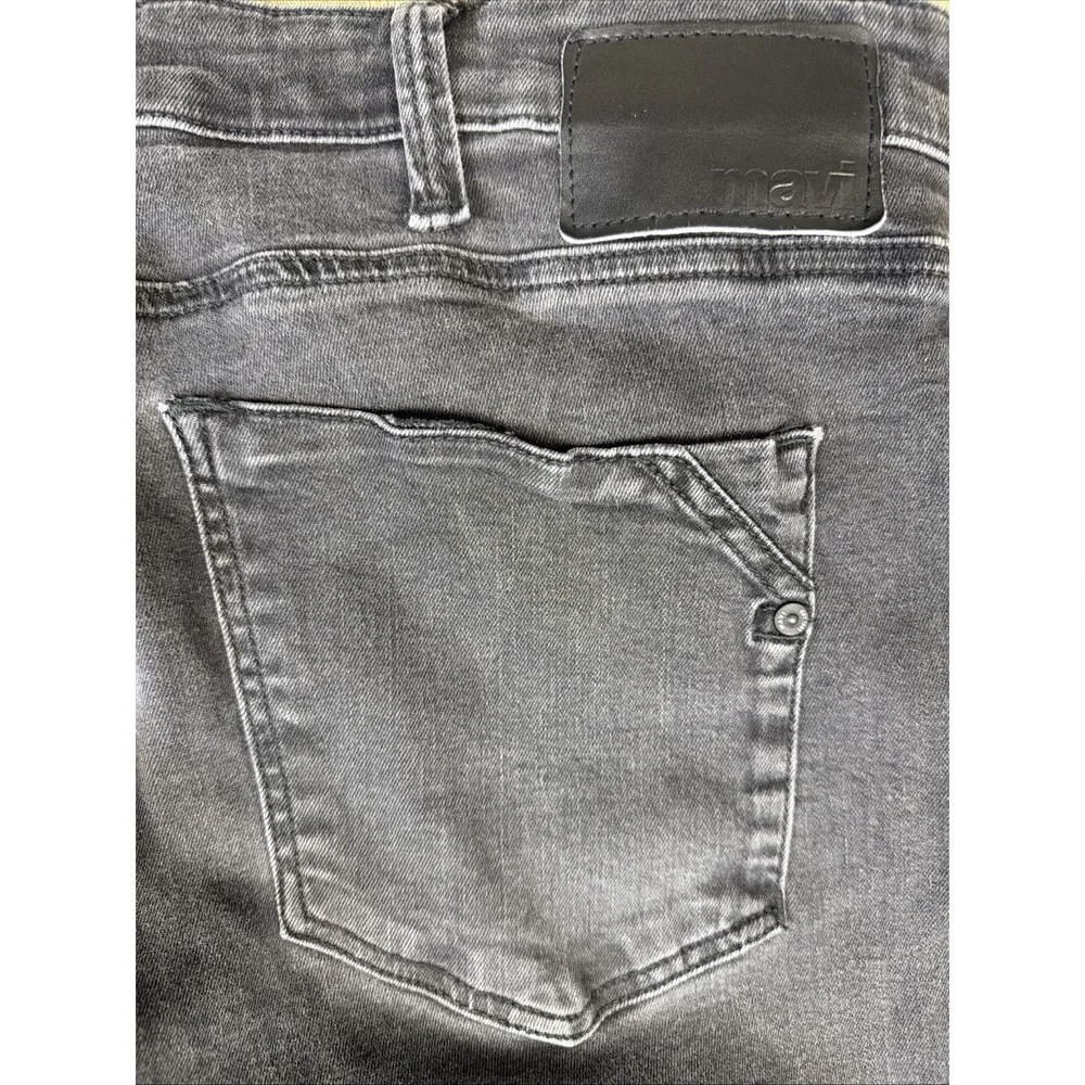 Mavi‎ Myles Men's Black Jeans Straight Leg Size 38/34 Black Denim